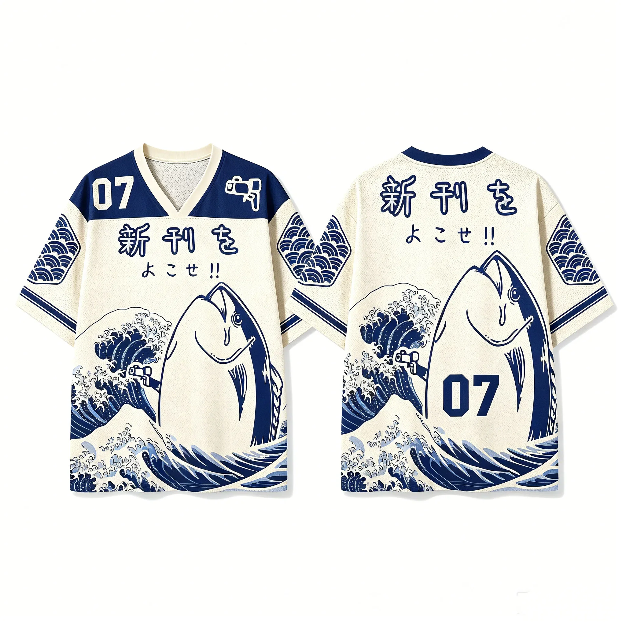 3D-gedrucktes T-Shirt mit V-Ausschnitt und kurzen Ärmeln – Y2K-Streetstyle, atmungsaktives und locker geschnittenes Oberteil – Retro-Sport-T-Shirt für Damen und Herren. – Detail 7