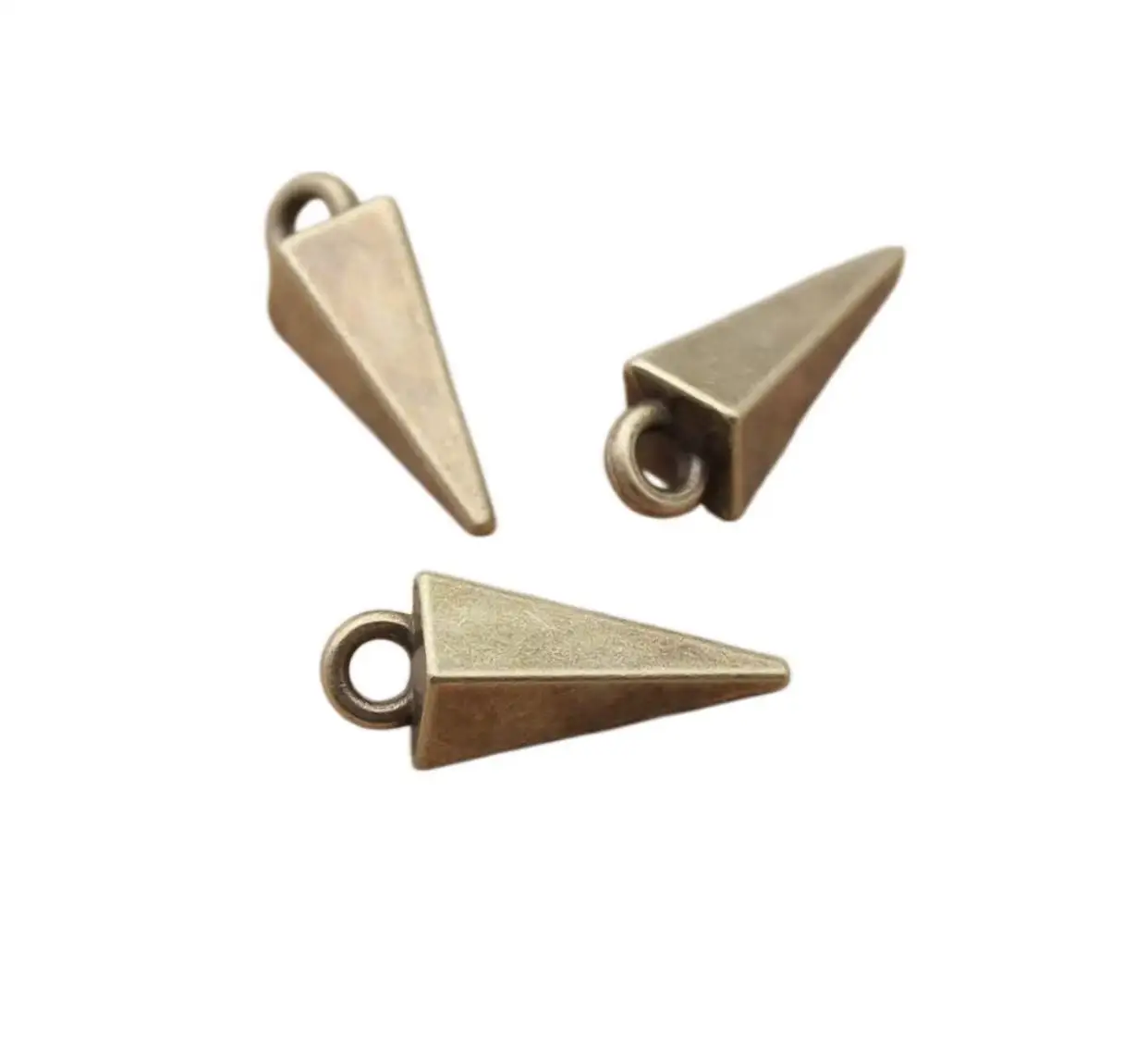 20pcs   16*4mm   tapered pendants for making    HW2558 accessories handmade