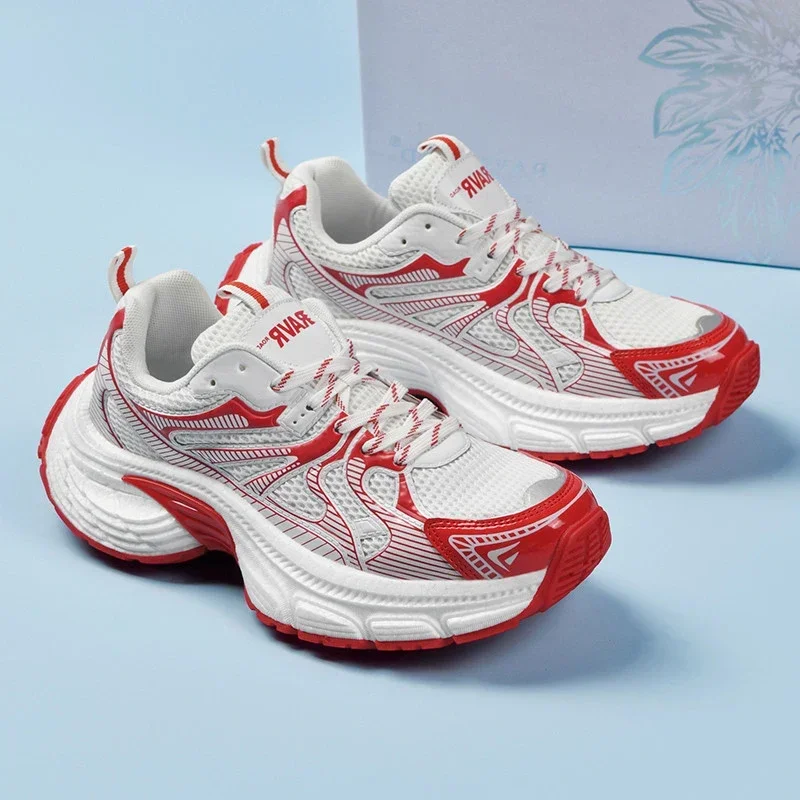 

2025 Men Air Cushion Marathon Running Shoes Breathable Lightweight Sports Shoes for Male Comfortable Training Climbing Sneakers