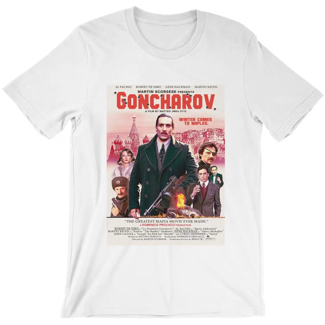 

Goncharov The Fake Scorsese Film Retro The Greatest Mafia Movie Ever Made Poster