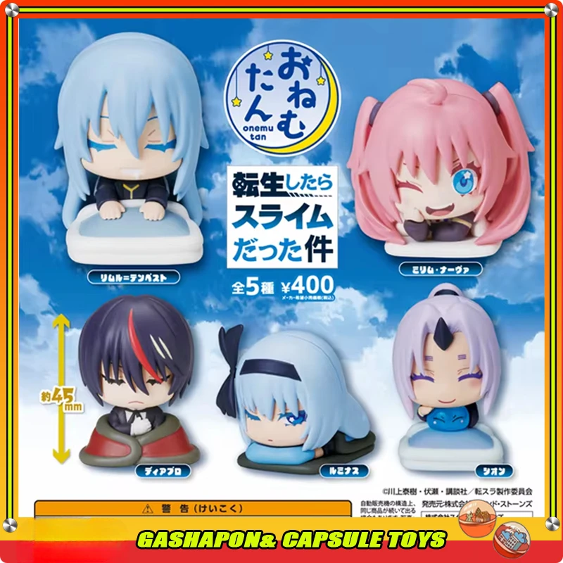 Capsule Toys That Time I Got Reincarnated As A Slime Action Figures Model Shion Rimuru Milim Nava Ornament Original STASTO Toy