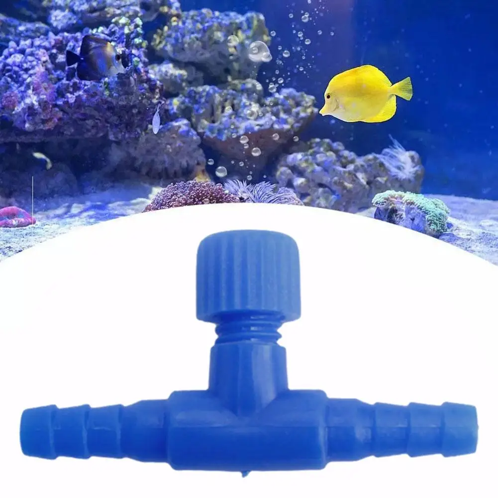 Fish Tank Trachea Three-way Trachea Head Elbow Connector Energy-saving Accessories Three-way Connector Air Aquarium Pump K3J0