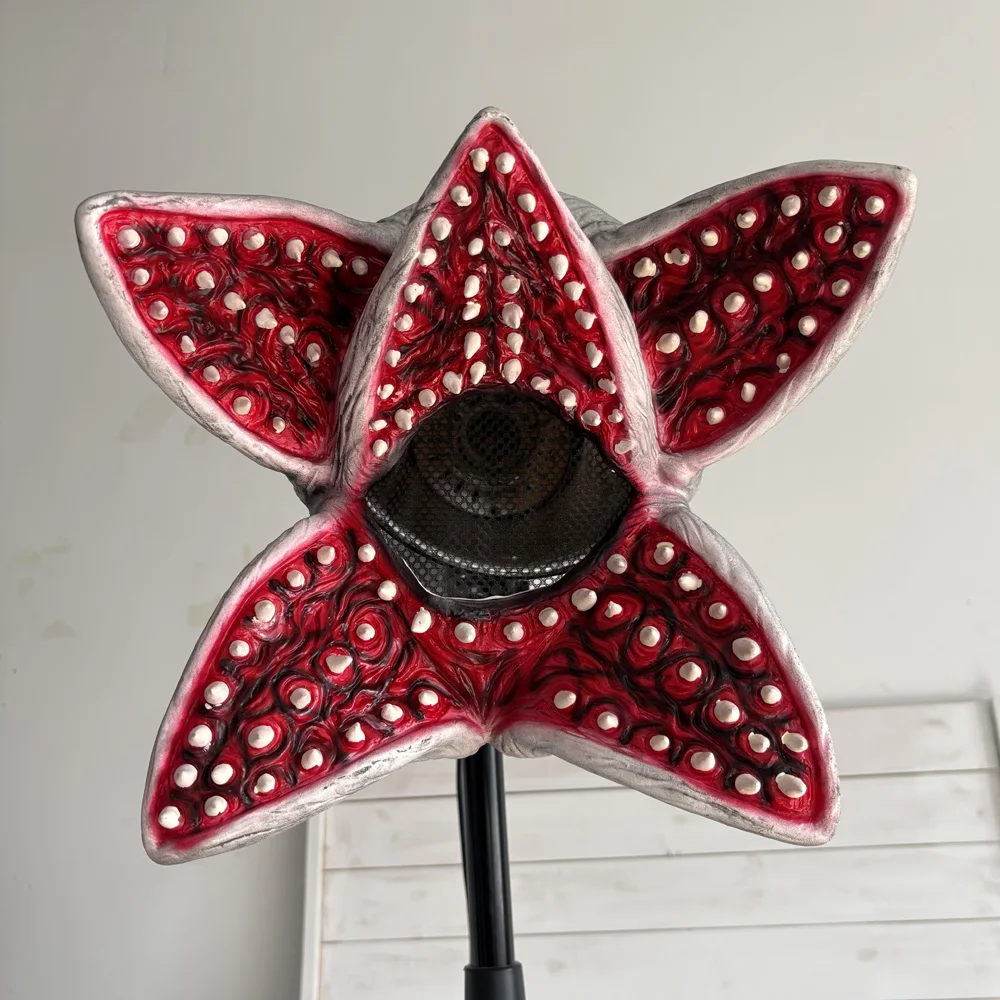 

Маска демогоргон, канибал-растение, маска-монстр из латекса, карнавальный костюм для Хэллоуина, реквизит для вечеринок и косплея