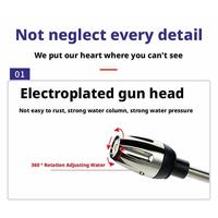 1pc High Pressure Sprinkler Water Gun Portable Automobiles Cleaning Tool Nozzle Foam Lance Car Washers Garden Watering Hose