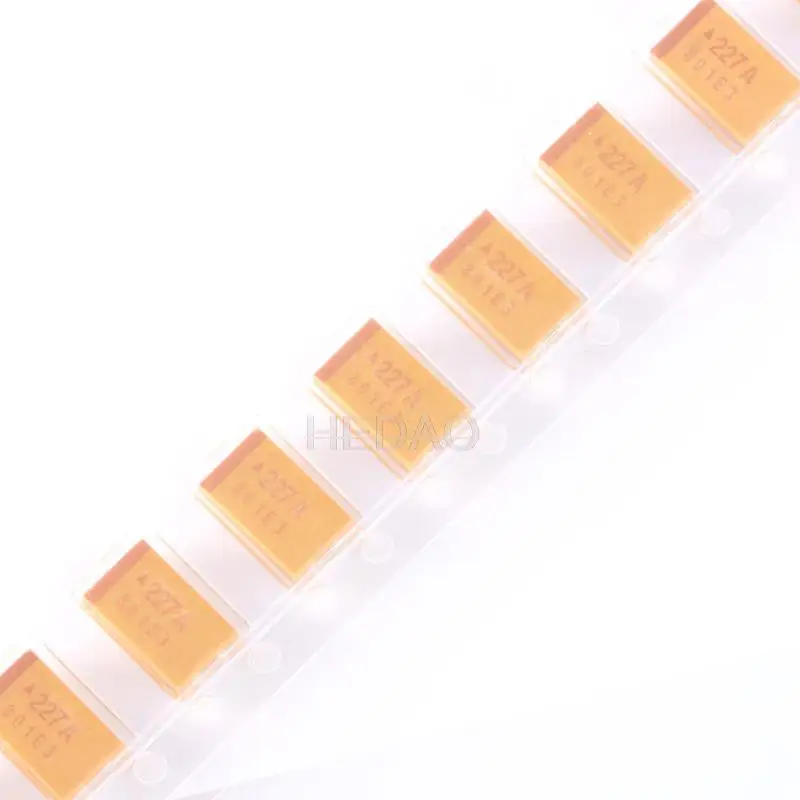 50pcs/LOT New Original TAJD227K010RNJ 7343D SMD Tantalum Capacitor 10V 220UF ±10%