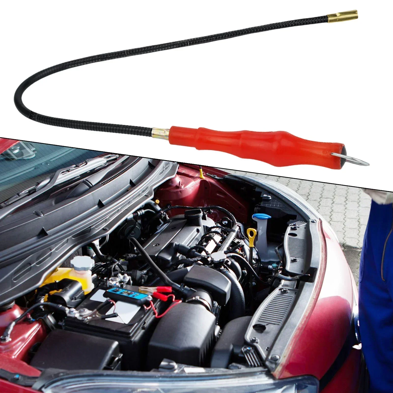 Recogedor magnético Flexible, recogedor Flexible, eje magnético, varilla de recogida, palos, herramienta manual, Accesorios de reparación de automóviles