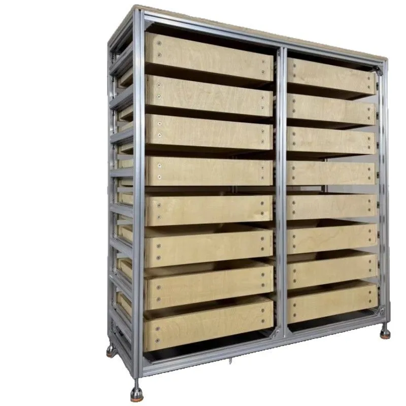 

Ocean panel display minimalist storage side drawers cabinets file aluminum profile chest lockers