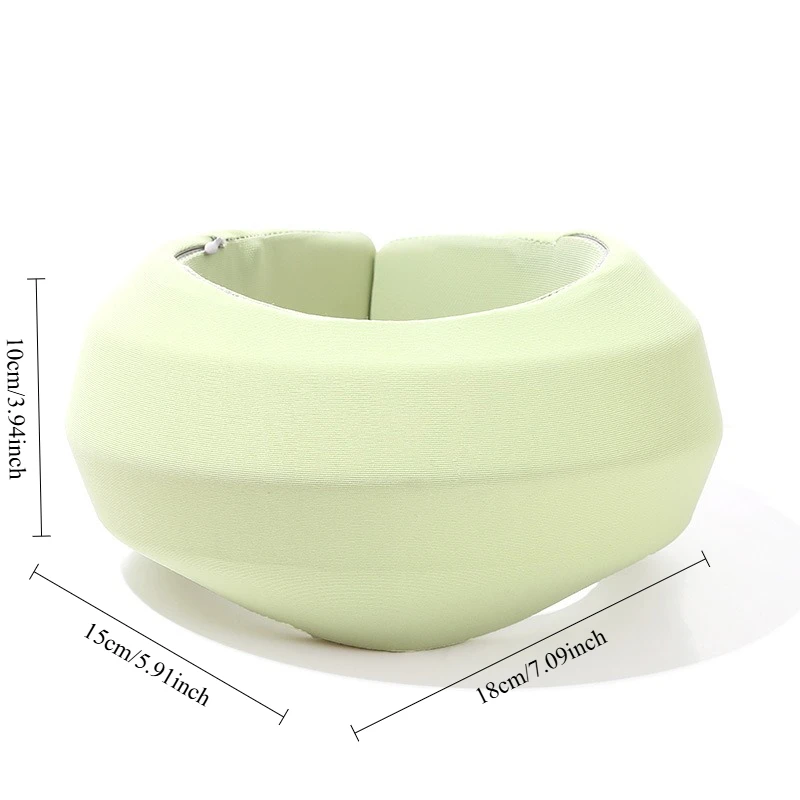 새로운 목 지지대, 장시간 앉아 있어도 편안한 경추 베개, 경추 완화, 머리 처짐 방지 목 보호대, 크리스마스 선물