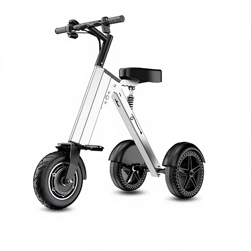 350W Brushless Motor Foldable Electric Scooter Aluminum Alloy Frame Hydraulic Disc Brake 25-45km Range 20km/h Speed Portable