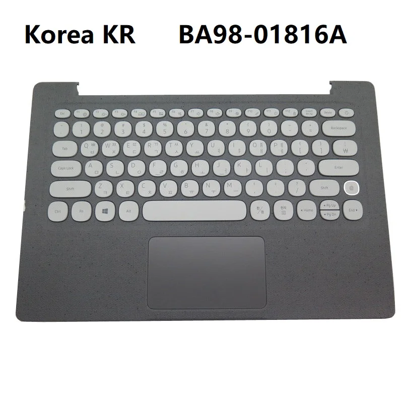 Germany GR White Laptop PalmRest&keyboard For Samsung NP915S3G NP910S3G NP905S3G 915S3G 910S3G 905S3G BA75-04676C New