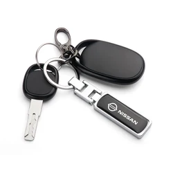 Car Styling Keychain Key Ring For Nissan Juke Qashqai X-Trail Leaf Patrol Altima Maxima Micra Murano Note TIIDA Pulsar GTR Nismo