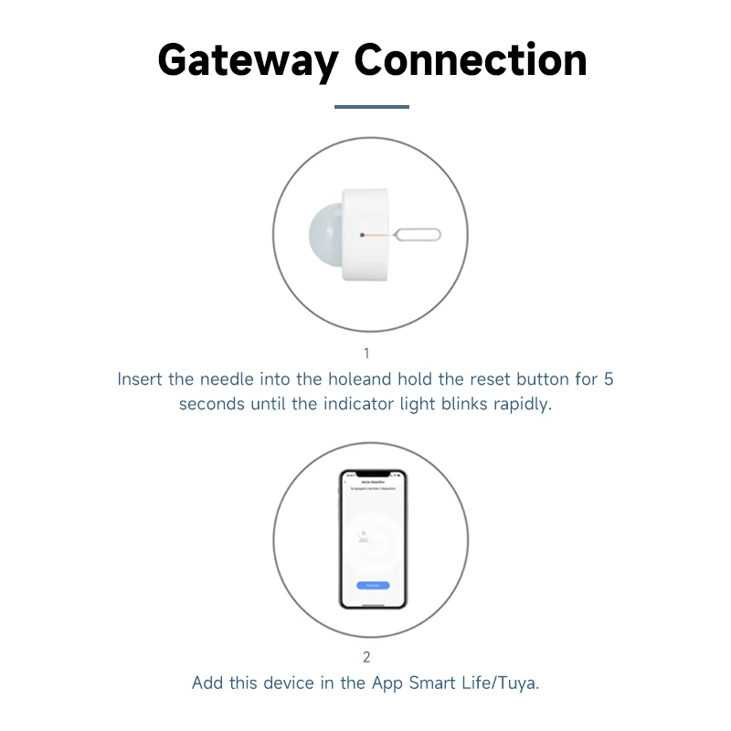 Sensor de movimiento humano Tuya Zigbee, Mini Sensor de movimiento PIR, Detector infrarrojo, seguridad, vida inteligente, funciona con Alexa Gateway