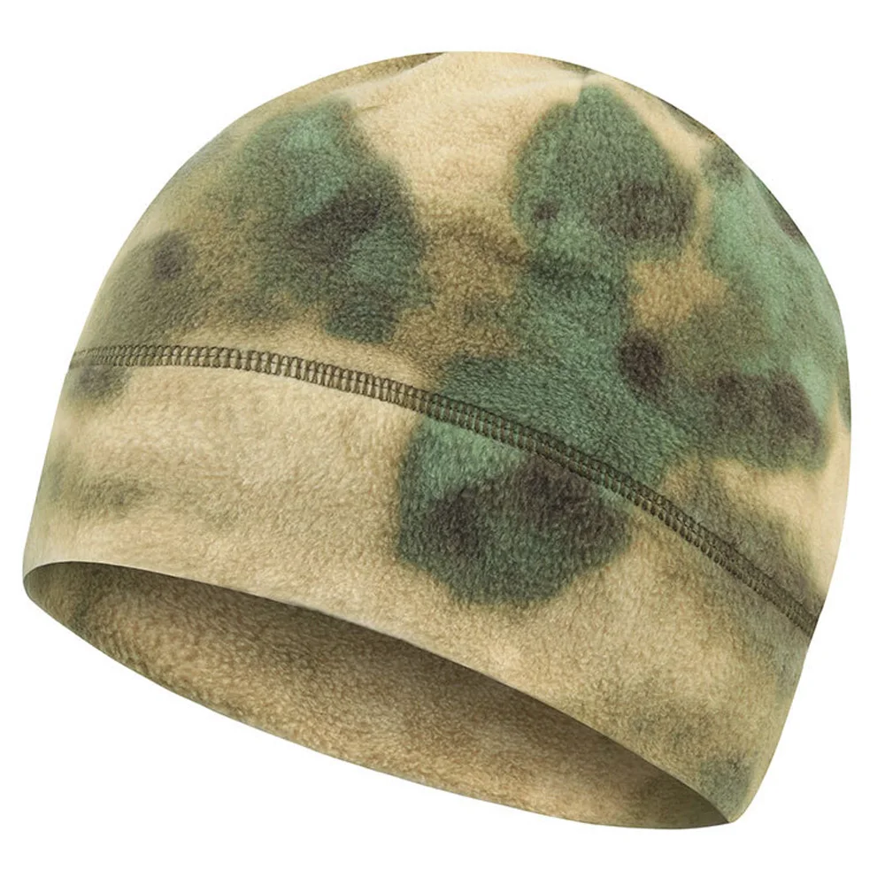 Sombrero táctico de lana Polar para hombre, pasamontañas de camuflaje, máscara de esquí facial, gorros más cálidos, bufanda deportiva térmica,