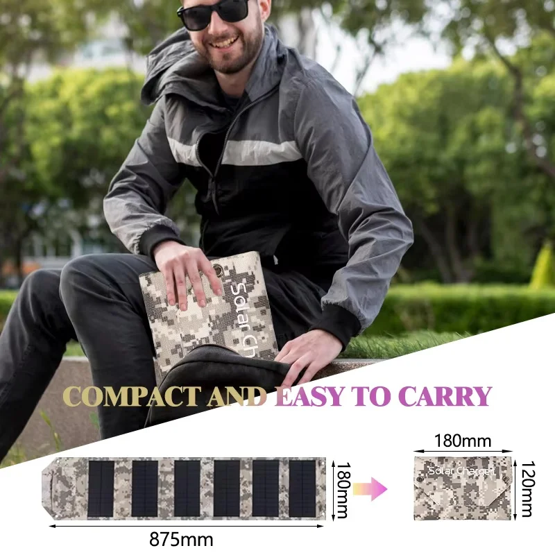 

500W/600W/800W high-power foldable solar panel portable solar panel kit, suitable for camping, outdoor and off grid systems