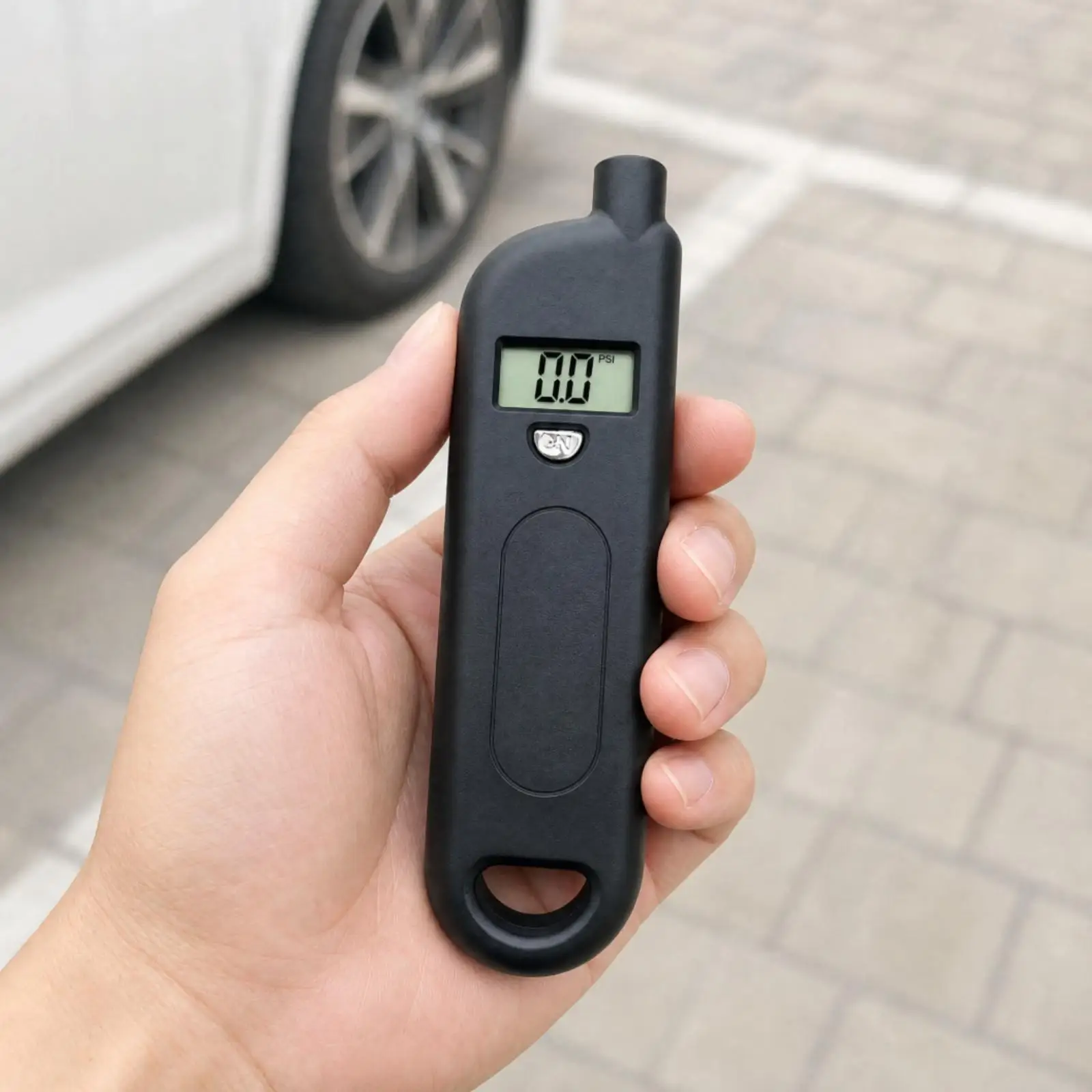 Digital Tire Pressure Gauge 0-140 PSI with Accurate Readout and One Button Control for Car Motorcycle Bike Tire
