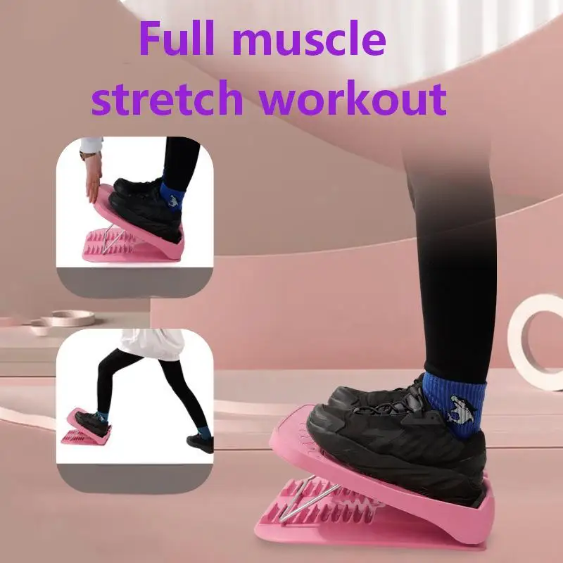 Adjustable Foldable Slant Board for Calf Muscle Stretching And Foot Massage Multiple Levels Portable Home Exercise Equipment