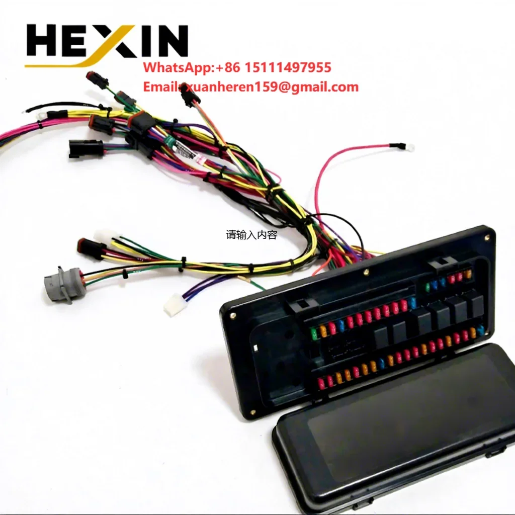 Excavator Parts Cat320C 163-6740 Excavator  Fuse Box Assembly Wiring Harness  for Workers Metal Material for Caterpillar