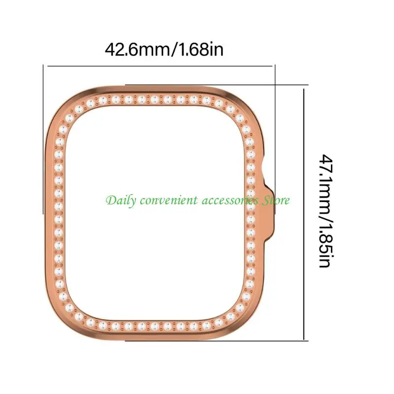 97QB Case Smartwatch PC Case Shockproof Cover All-Around Protective Bumper Frame for Watch Fit 4