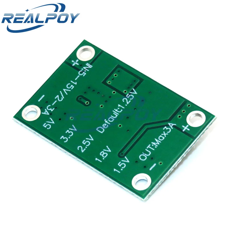 CA1235 Puissance Réglable Technologie CA-1235 Buck Puissance Tech 1.25V 1.5 1.8 2.5 3.3 5V Sortie 5-16V Entrée Abati eur Alimentation