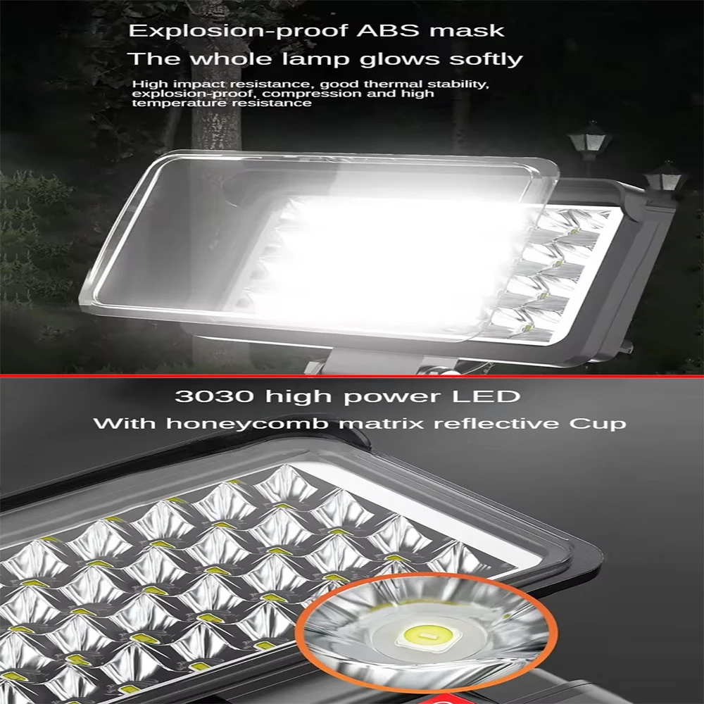 Led 4In Portable Spotlights Outdoor Work Fishing Handheld Emergency Tool Camping Light Fit Makita/Dewalt/Milwaukee 18V Battery