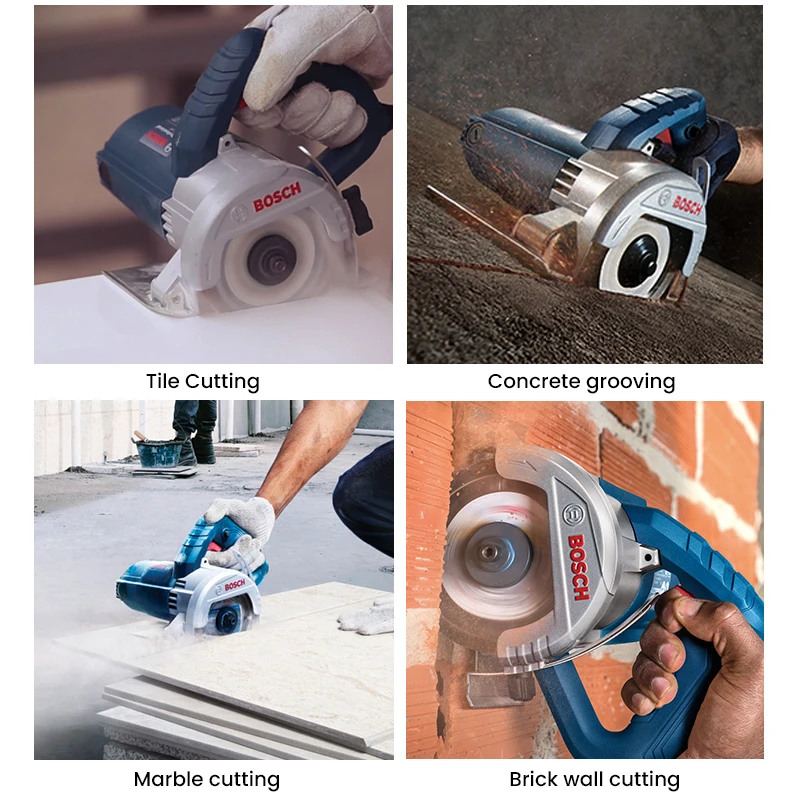 Bosch GDC 140 Marble Cutting Machine 1400W Multifunction Handheld Electric Circular Saw For Tile Concrete Marble Brick wall