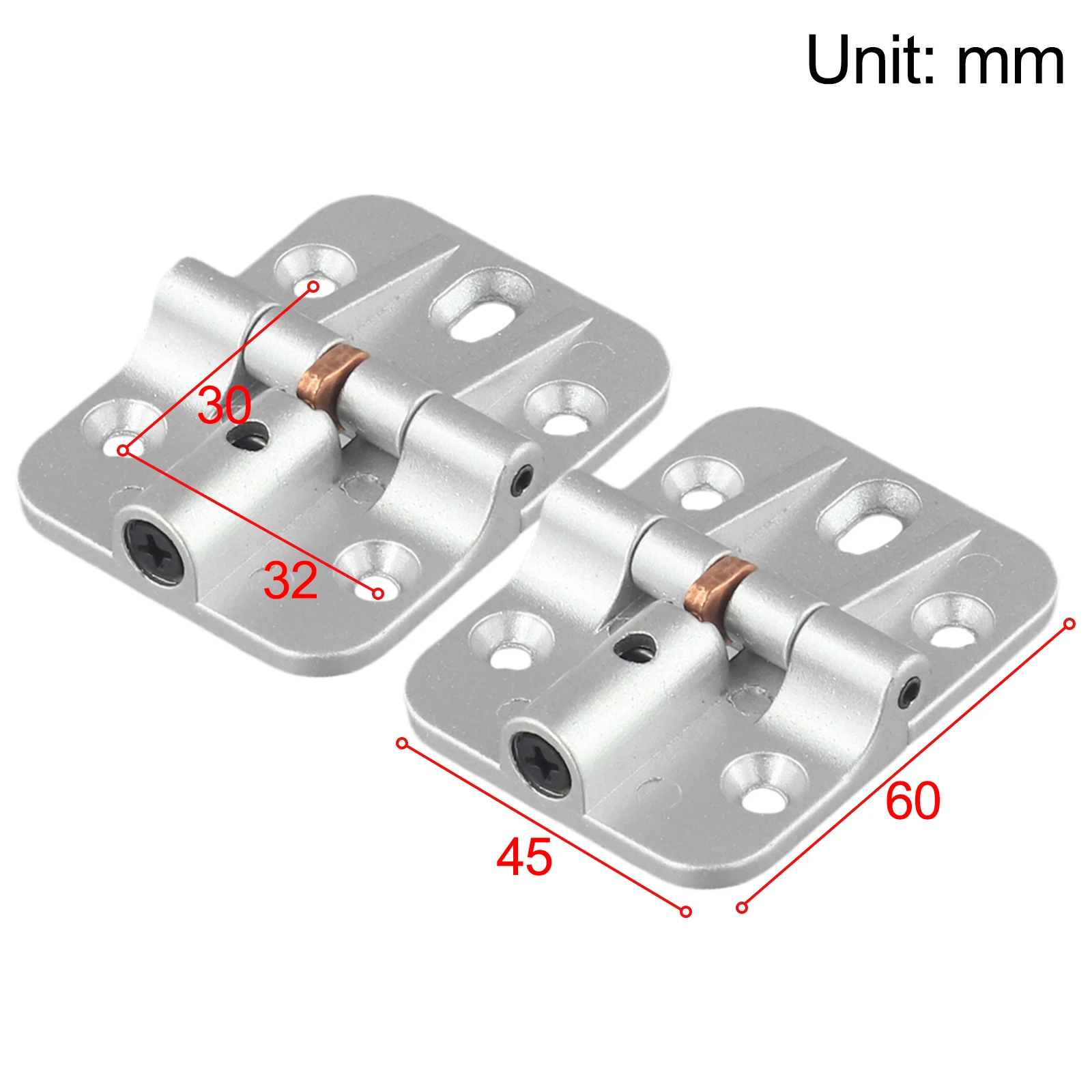 Adjustable Folding Table Hinge Sturdy Zinc Alloy Locking Hinge 180 Degree Positioning Easy Installation Wide Applications