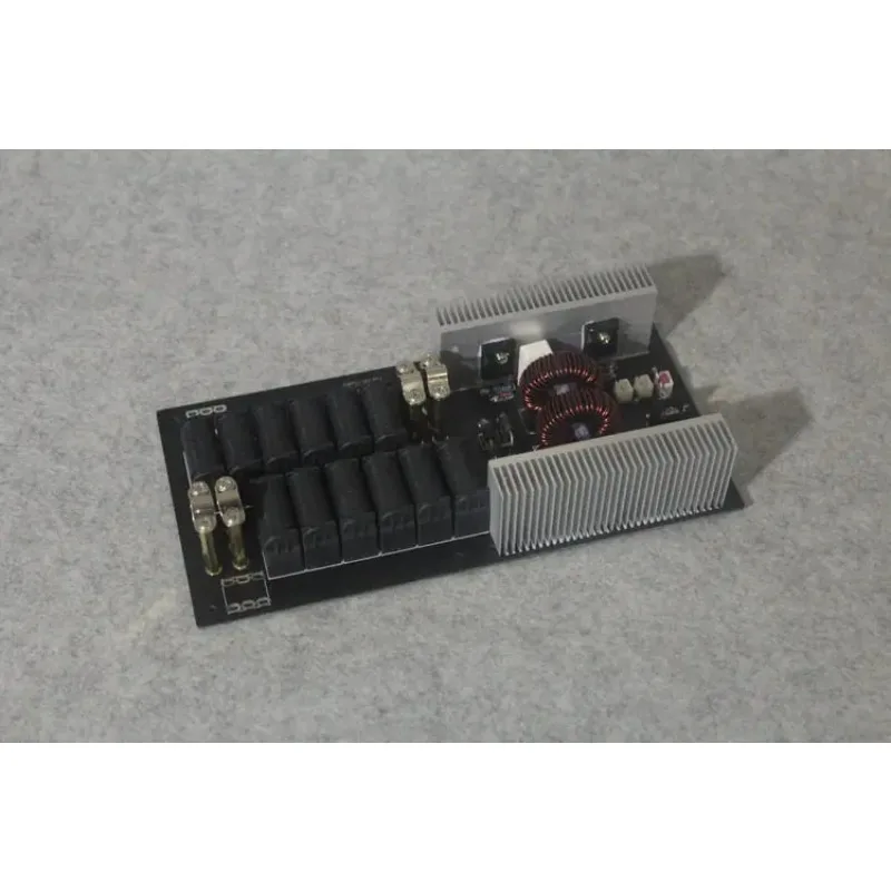 ZVS Induction Heating, High Power High Frequency Machine 3KW Without Tap 6 Tube, Gold Melting Furnace, Quenching