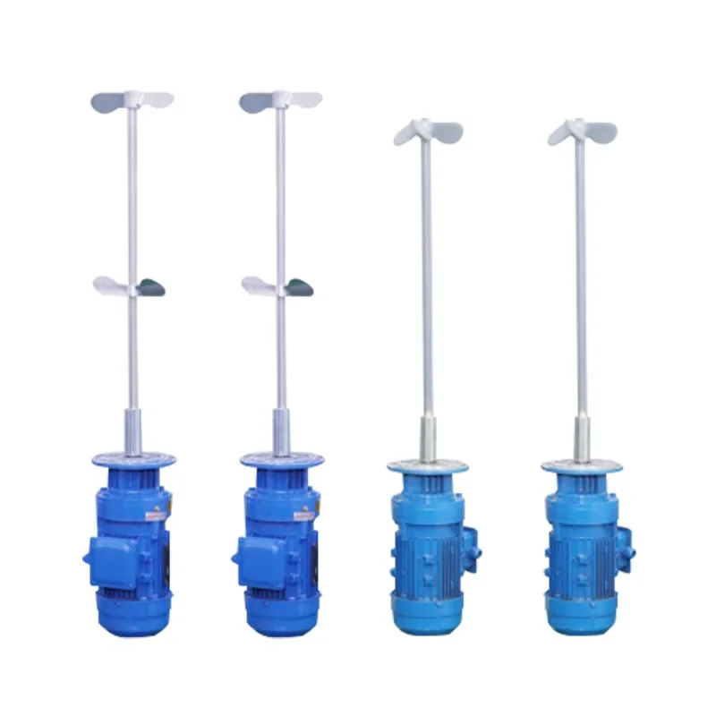 

Vertical sewage mixer, mud tank detergent