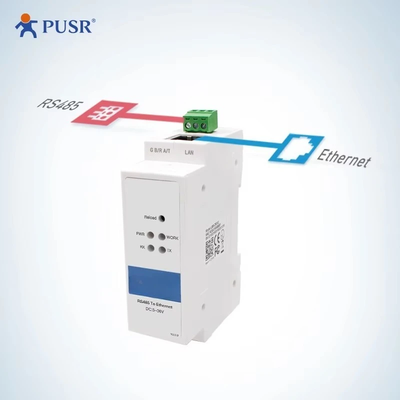 Modbus Gateway  Ethernet RS485 TCP IP Converter with Modbus RTU to Modbus TCP