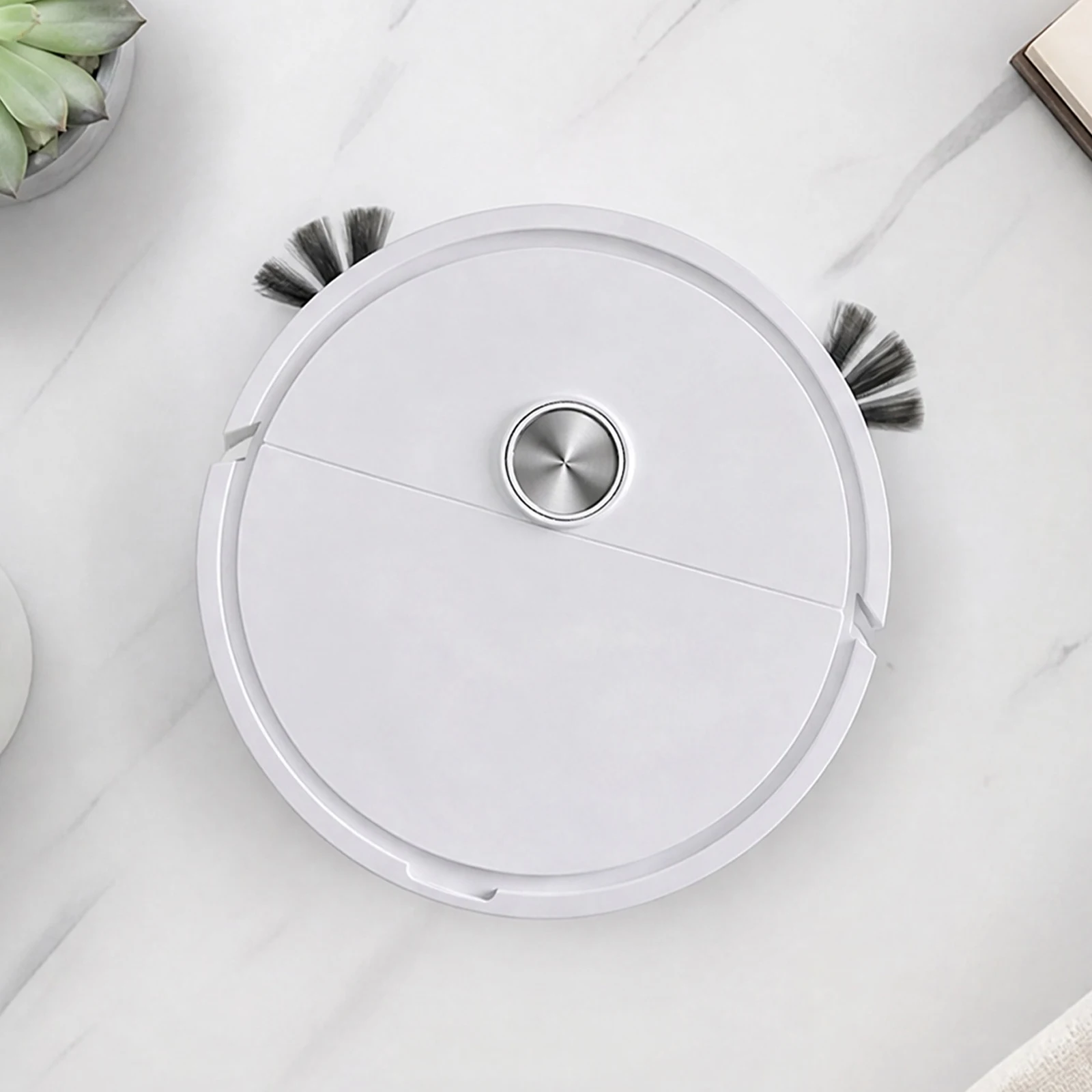 3 In 1 Multi Function Sweeping Cleaners Lightweight Compact Car Robot Vacuum Automatic Obstacle Avoidance for Car&Home Cleanings
