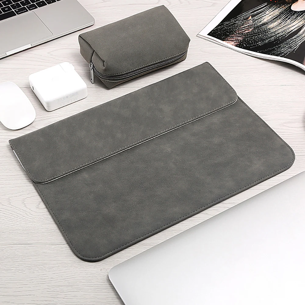 Matte soft laptop sleeve bags for Huawei Matebook 14/X Pro 13.9 2019 Full Body for Xiaomi Air13.3 inch Cover for MacBook Air 13