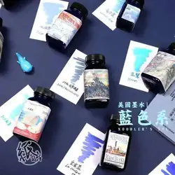 Noodler' S Ink Catfish Pen Ink Polar Bear Blue Navajo Turquoise Blue Pen Ink 30/90ml