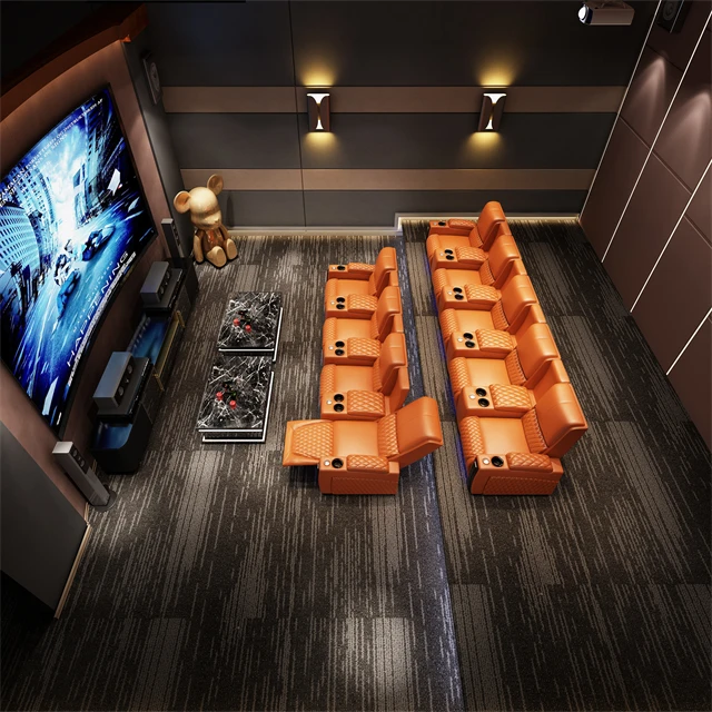 홈 시네마 소파 전동 리클라이너 오렌지모데르나 가구 메 - Home Cinema Recliner Chairs 리뷰 및 가격