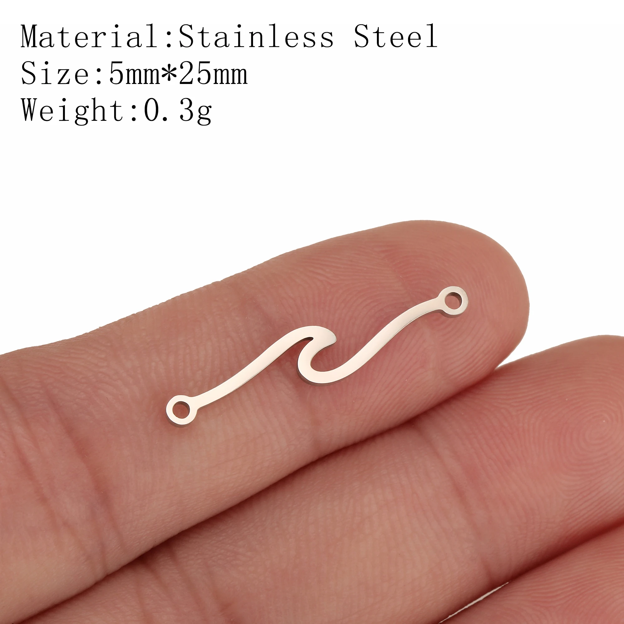 5 stuks Oceaan Vis Zee Charms RVS Surfer Wave Zeemeermin Staart/Schildpad/Zeester Hangertjes DIY Ketting Oorbel Sieraden maken