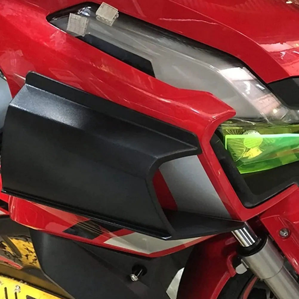 

2Pcs Motorcycle Side Spoiler Wing Fairing Winglets Premium Wear Resistant Elegant Aerodynamic Upgrade Replacement for Broken