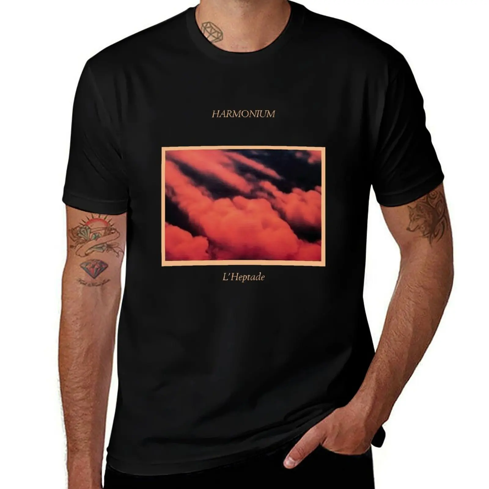 

L'heptade - Harmonium T-Shirt plus size tops plain korean fashion mens tall t shirts