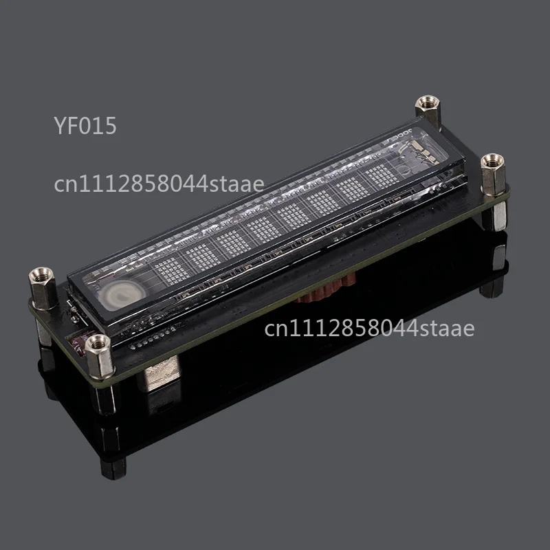 VFD Digital Clock with WiFi Auto-Calibration, Creative Page-Turning Display
