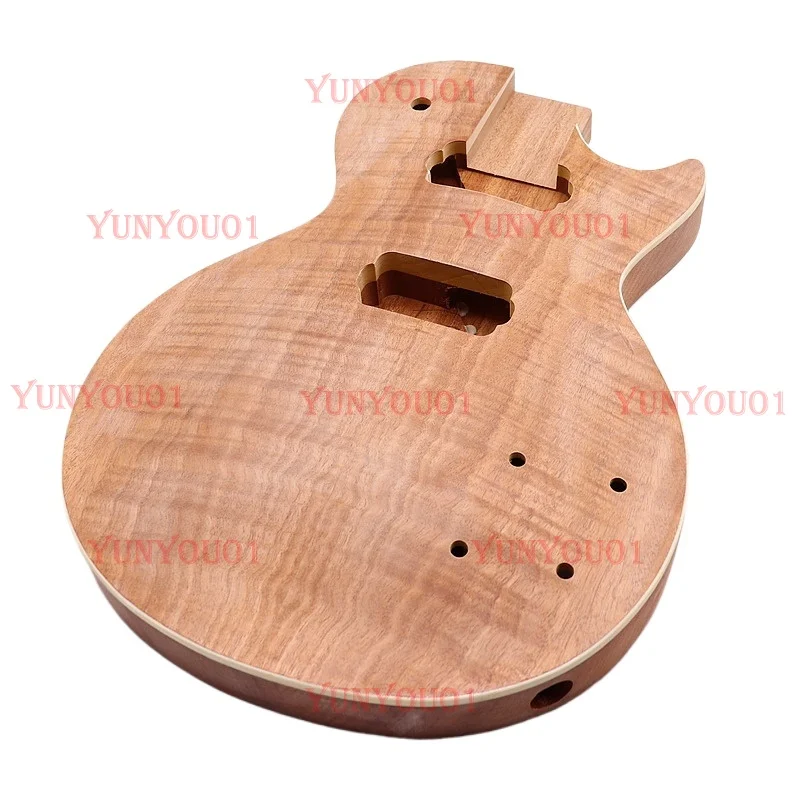 

LP Guitar Body Tiger Pattern Binding DIY Guitar Modified Body Ogumu LP Electric Guitar Professional Student Performance