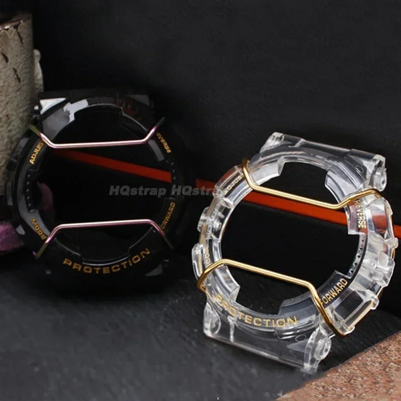 Бампер из нержавеющей стали для Casio DW5610/5600 DW6900 GA2100 GWG1000/700 GX56 GA700 GW9300 Ремешок для часов Защита от столкновений