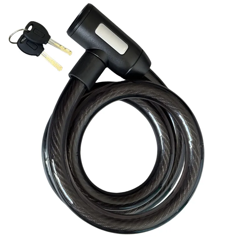 

Falante 1.5M Anti-theft and waterproof Thick Steel CableMotorcycle Lock for Scooter Car Tire Bicycle warehouse gate wire lock