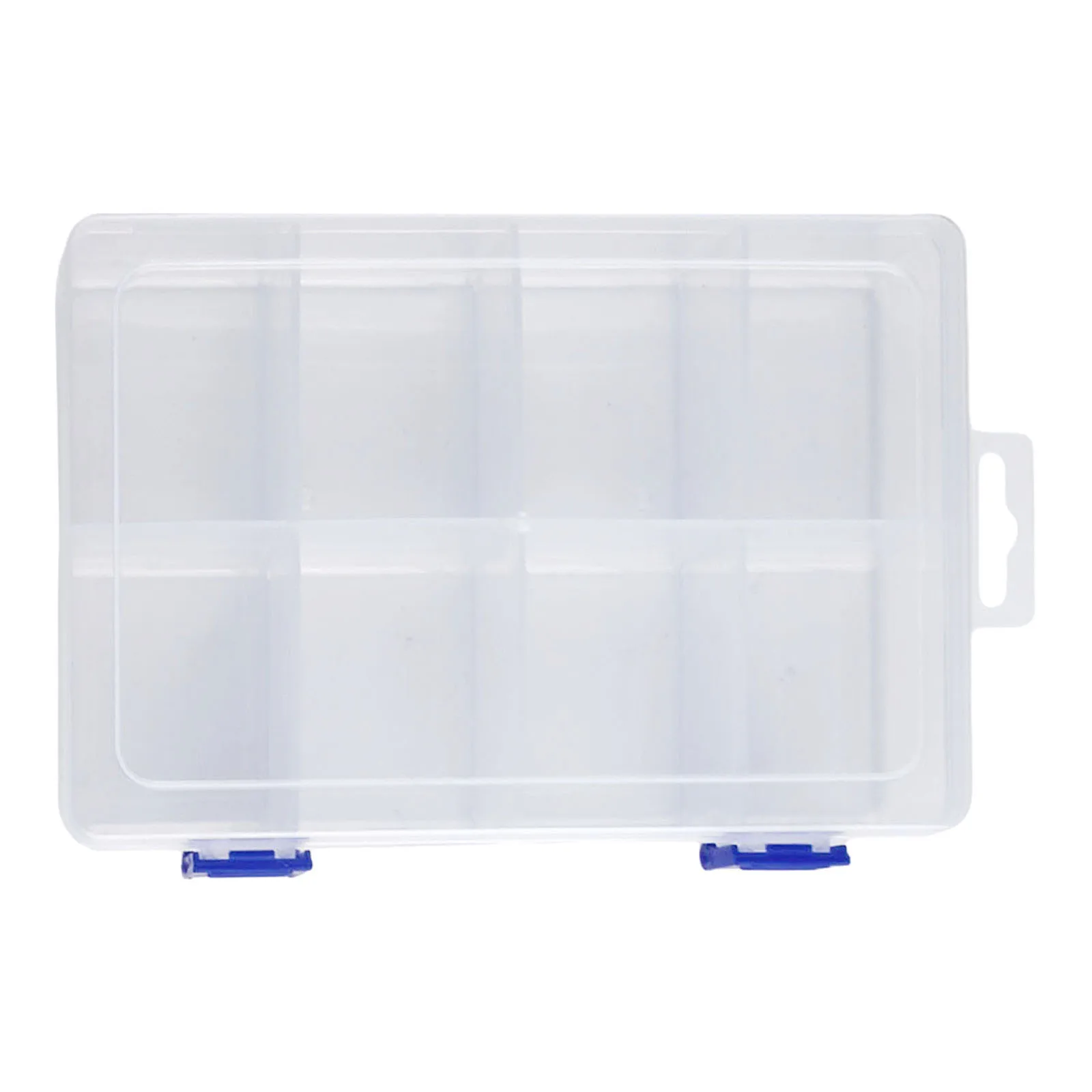 Adjustable 8 Grids Compartment Plastic Storage Box Jewelry Earring Bead Screw Holder Case Display Organizer Container
