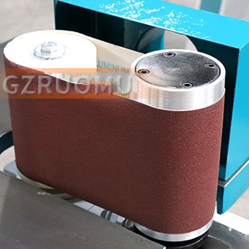 High Power Electric Sanding Machine 1.5KW Abrasive Belt Sanding Machine Woodworking 3800V Sandpaper Polishing Machine Suitable f