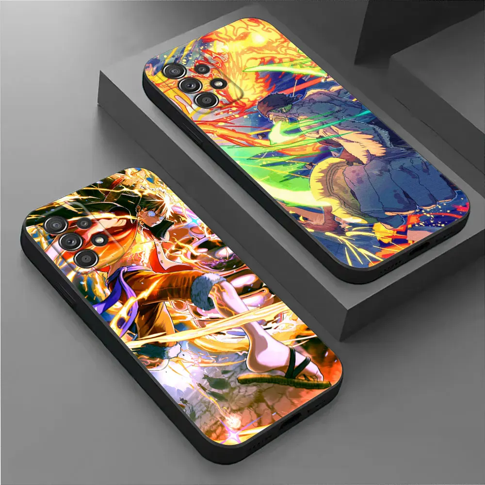 Cartoon Monkey D Luffys Zoros Case For Samsung Galaxy A17 A27 A57 A37 A07 A55 A54 A34 A35 A25 A15 A56 A36 A26 A16 A06 Back Cover