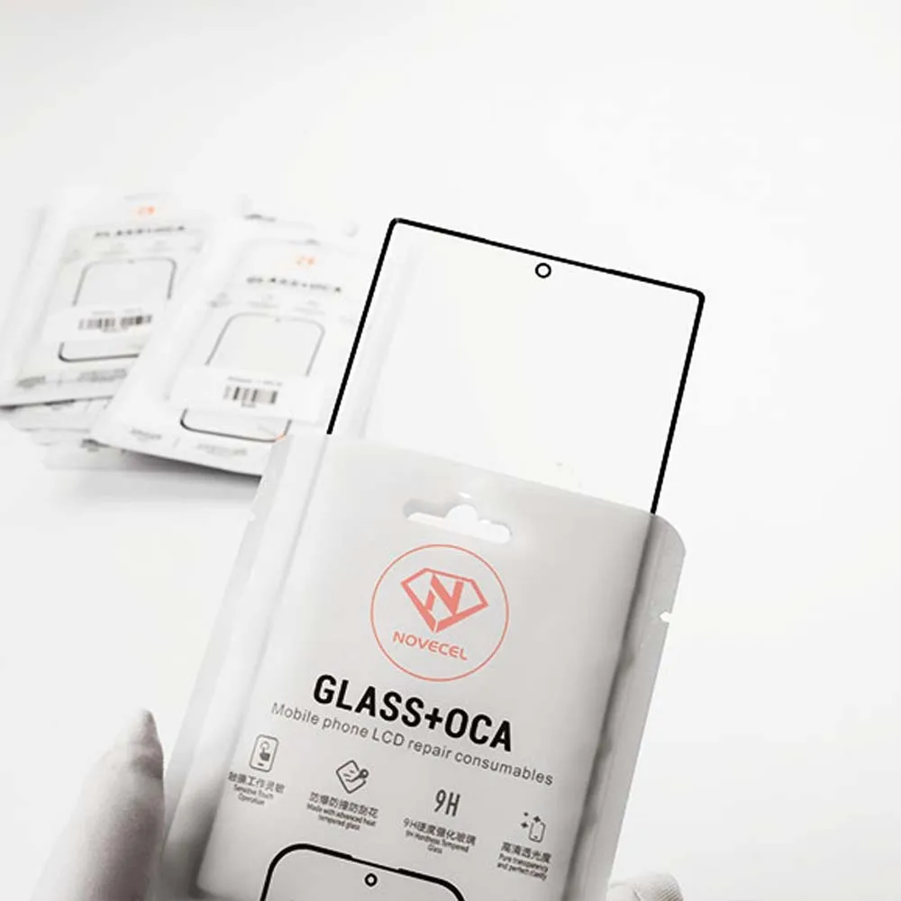 Novecel 5Pcs S25Ultra S938 Front Screen Outer Glass With OCA For Samsung Galaxy S24 S22 S23 Ultra S21 S20 FE S10 LCD Front Glass - Image 6