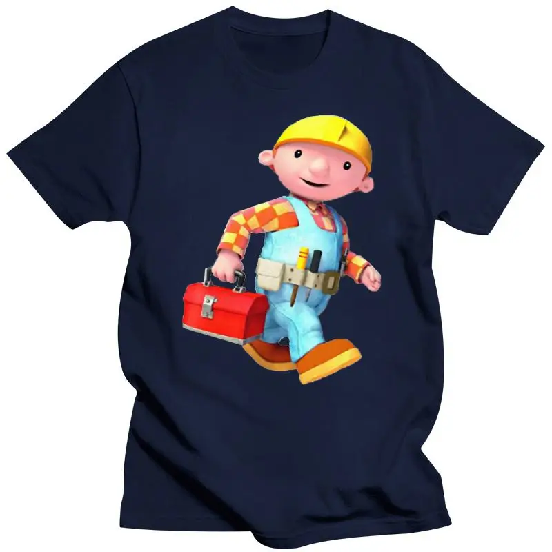 2022 Bob The Builder T Shirt Bob The Builder Can We Fix It Bob Builder Toolbox Tractor Comic Game Games Old School