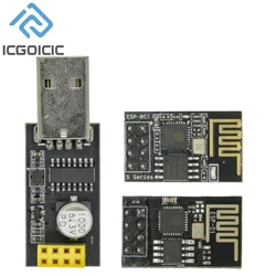 USB To ESP8266 WIFI Module ESP-01 ESP-01S Adapter Board Computer Phone WIFI Wireless Communication Microcontroller Development