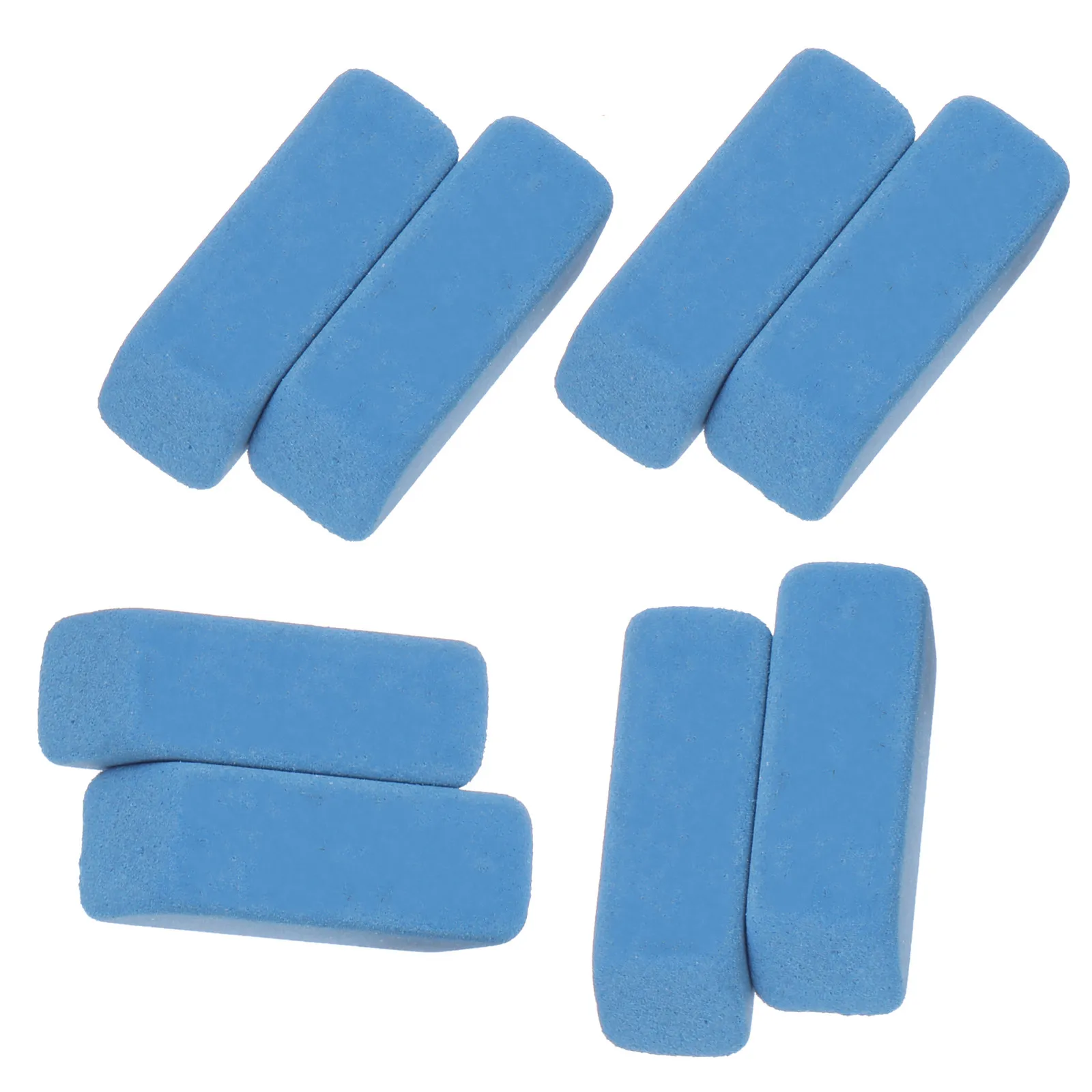 8Pcs Lovely Erasers Collection Neat Simple Style Pencil Erasers for Students School Learning Gift Portable Cleaning