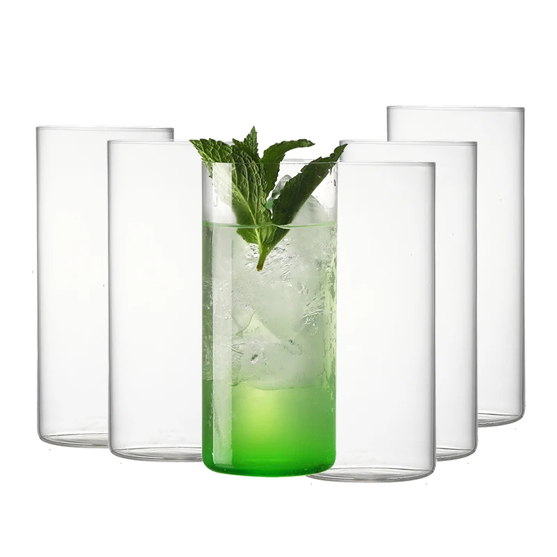 Extra Light Cocktail Glass, Highball Glasses, Long Drink, Set of 6