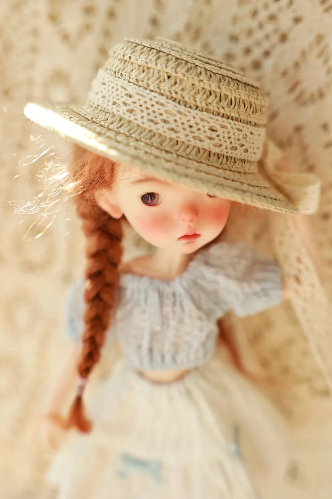 Novo sd bjd bonecas 1/6 menino boneca pipi resina grande orelha presente arte modelo brinquedo diy maquiagem presente frete grátis