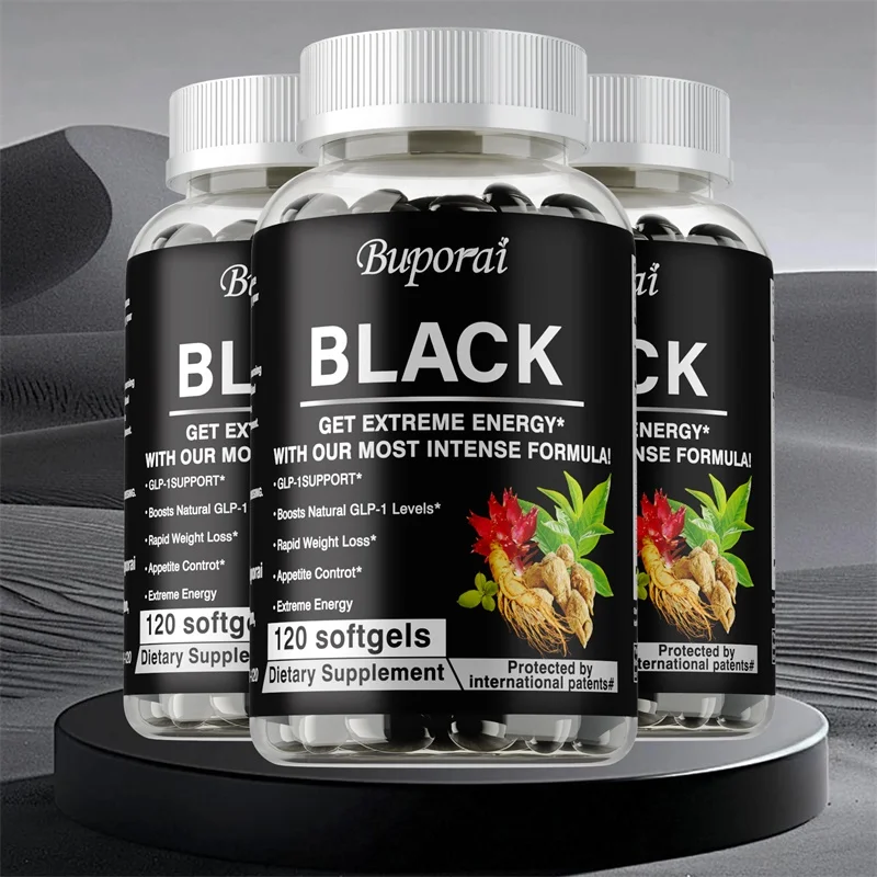 Naturally Boost GLP-1 & Metabolism Support - for Energy & Endurance, Muscle Mas Supplements, Detox, Slimming, Weight Management